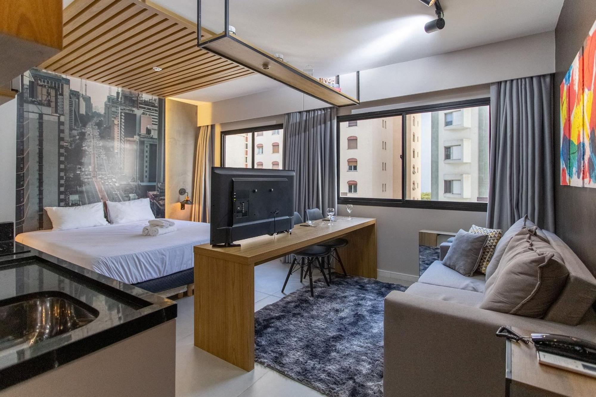 Flat Em Moema Apartment São Paulo Luaran gambar